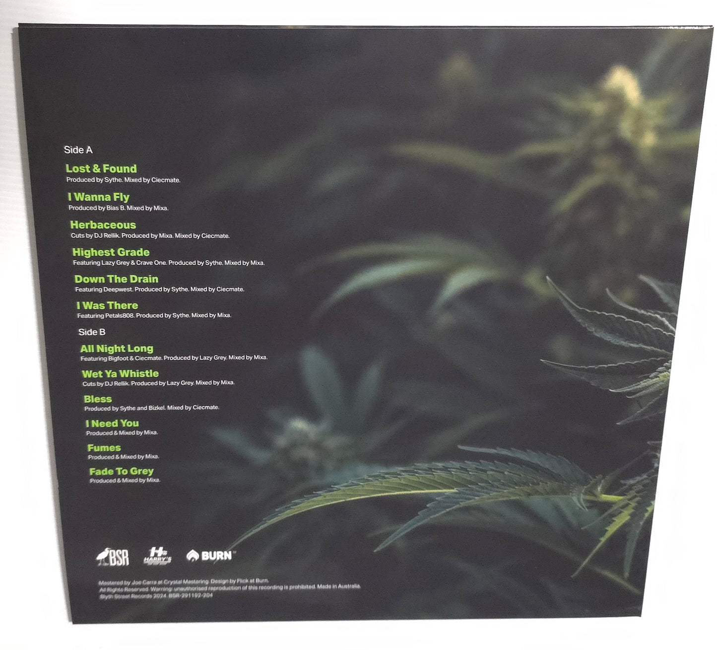 Bias B - Bless (2025) (Limited Edition Greenhouse Green Colour Vinyl LP)