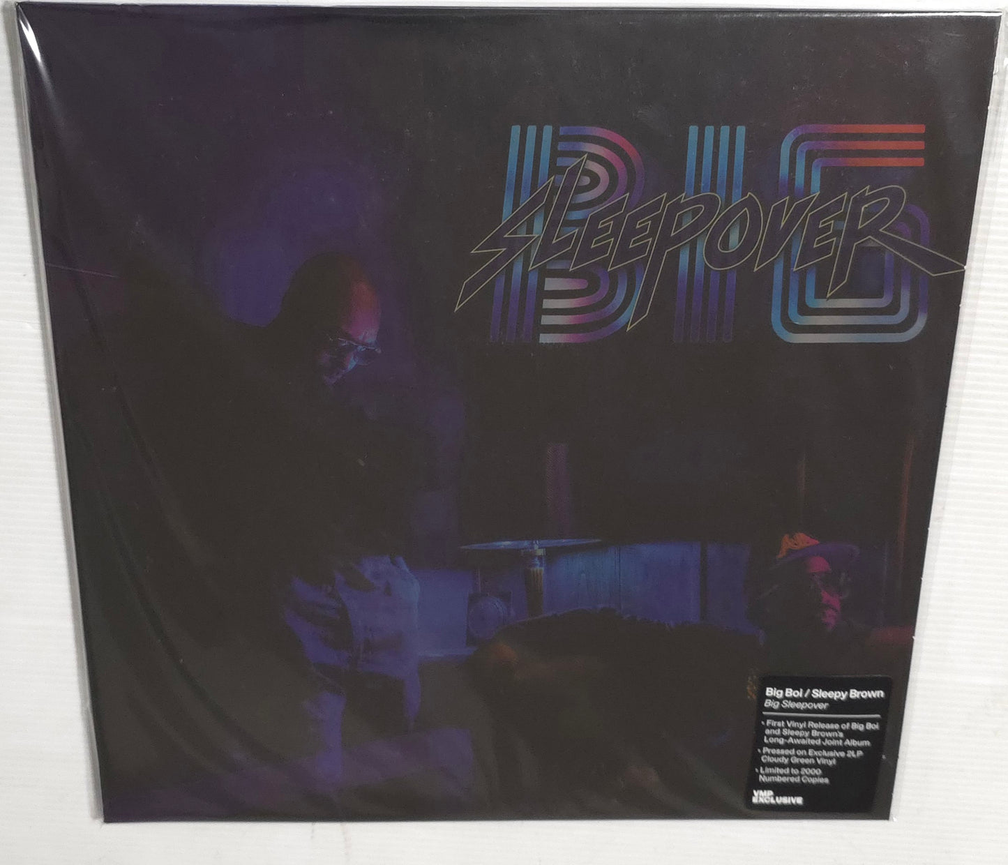Big Boi & Sleepy Brown – Big Sleepover (2023) (VMP Limited Edition Cloudy Green Colour Vinyl LP)