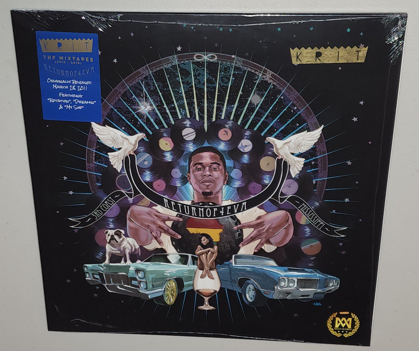 Big K.R.I.T. – Return Of 4eva (2022) (Limited Edition Purple Colour Vinyl LP)