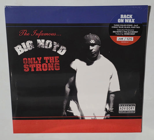Big Noyd - Only The Strong (2025 Reissue) (Limited Edition Three Stripe Colour Vinyl LP)