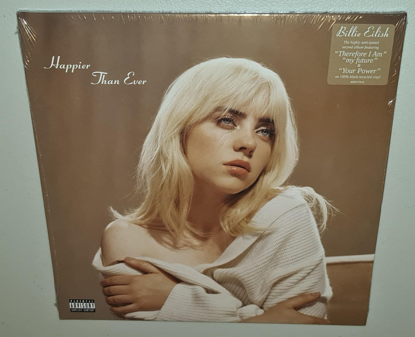 Billie Eilish - Happier Than Ever (2021) (Black Vinyl LP)