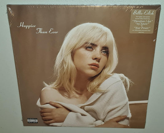 Billie Eilish - Happier Than Ever (2021) (Black Vinyl LP)