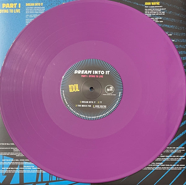 Billy Idol – Dream Into It (2025) (Limited Edition Purple Colour Vinyl LP)