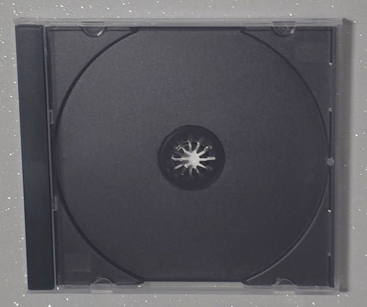 10.2mm Single Jewel CD Case (Black Tray)