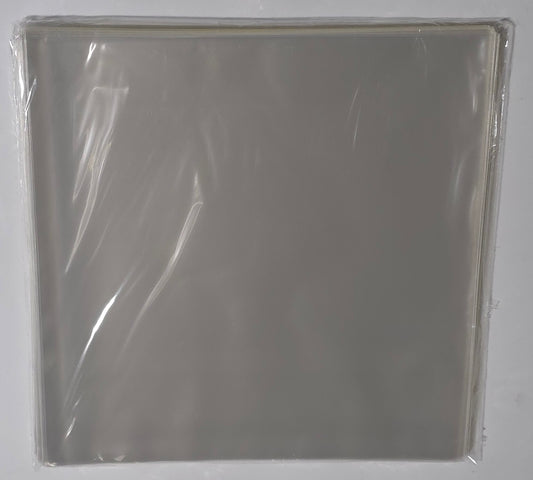 12" Regular Blake Record Outer Sleeves Crystal Clear Plastic