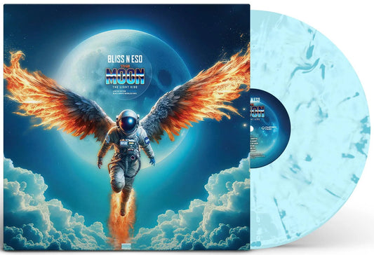 Bliss N Eso - The Moon (The Light Side) (2025) (Marbled Blue Moon Colour Vinyl LP)