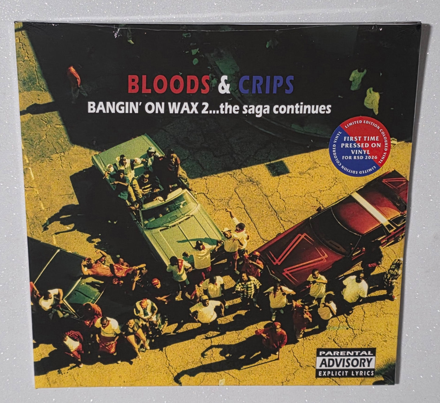 Bloods & Crips – Bangin’ On Wax 2…The Saga Continues (2026 Reissue) (Limited Edition Blue & Red Split Colour Vinyl LP)