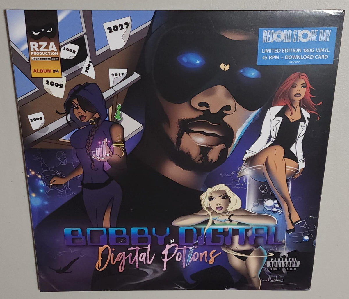 RZA as Bobby Digital – Digital Potions (2022 BF RSD) (Limited Edition Vinyl LP)