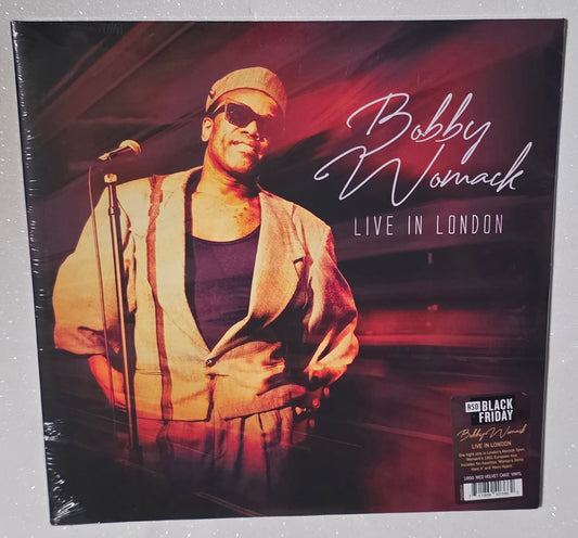 Bobby Womack -  Live In London (2025 BF RSD) (Limited Edition Red Colour Vinyl LP)