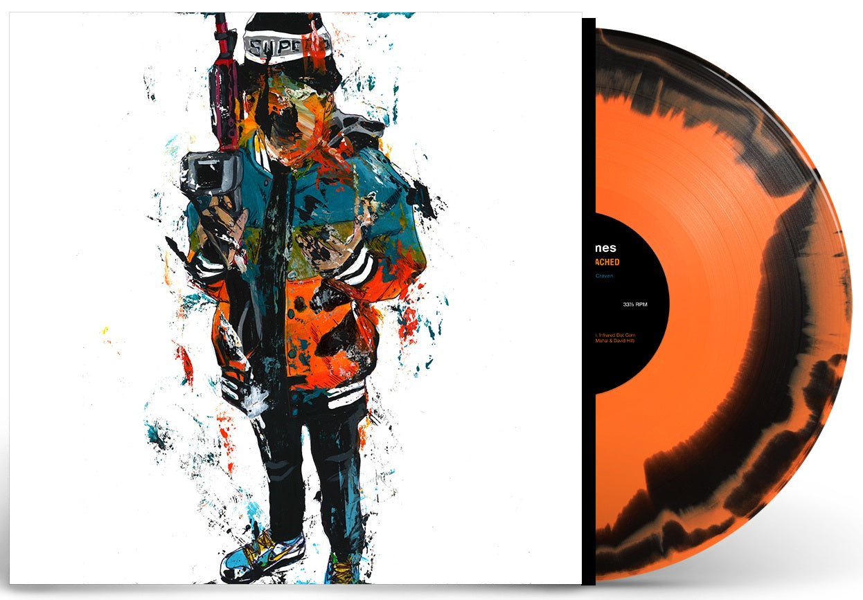 Boldy James - Criminally Attached (2026) (Limited Edition Orange & Black Smash Colour Vinyl LP)