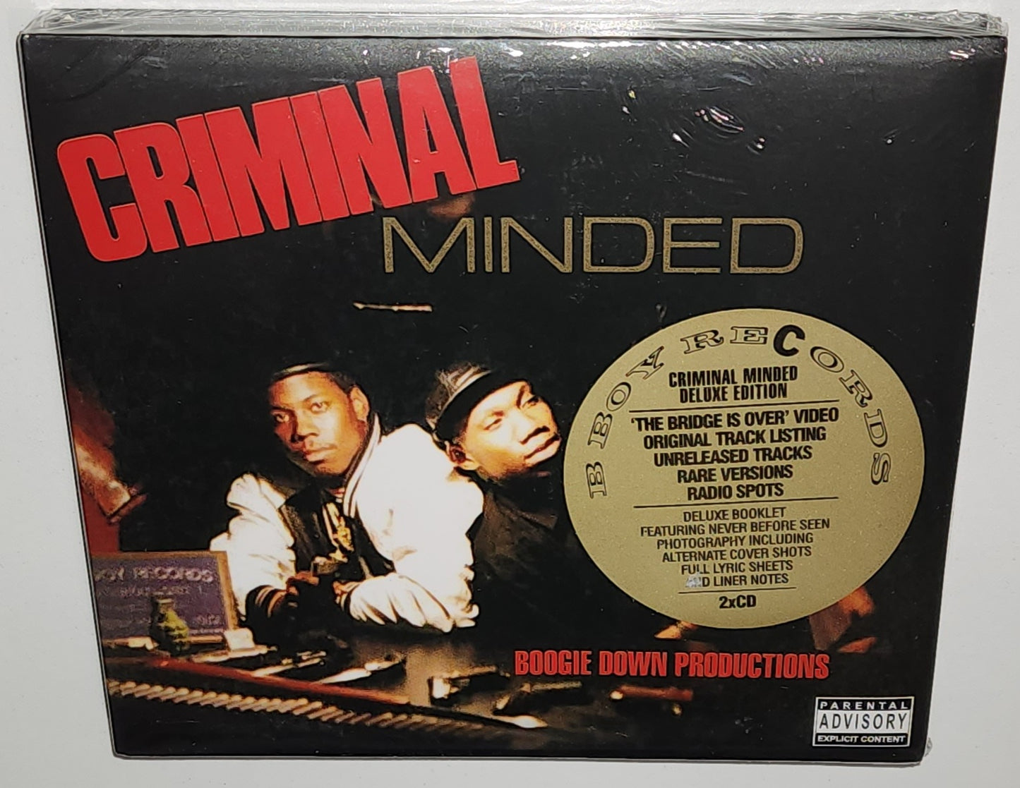 Boogie Down Productions – Criminal Minded (Expanded Edition) (2008) (Limited Edition 2CD Set)