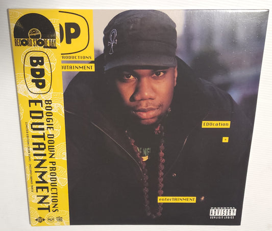 Boogie Down Productions – Edutainment (2024 RSD) (Limited Edition Black & Yellow Swirl Colour Vinyl LP)