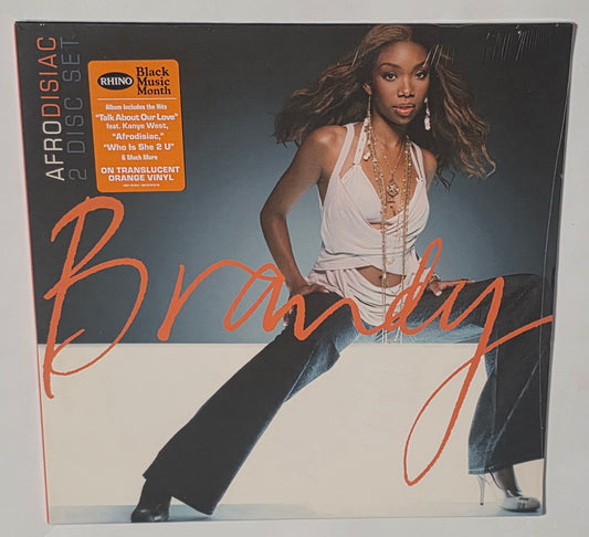 Brandy – Afrodisiac (2025 Reissue) (Limited Edition Translucent Orange Colour Vinyl LP)