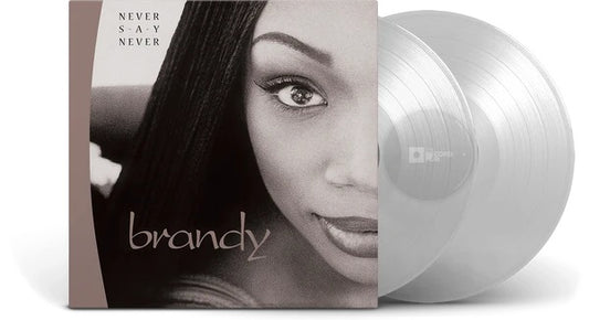 Brandy – Never Say Never (2023 Reissue) (Limited Edition Clear Colour Vinyl LP)