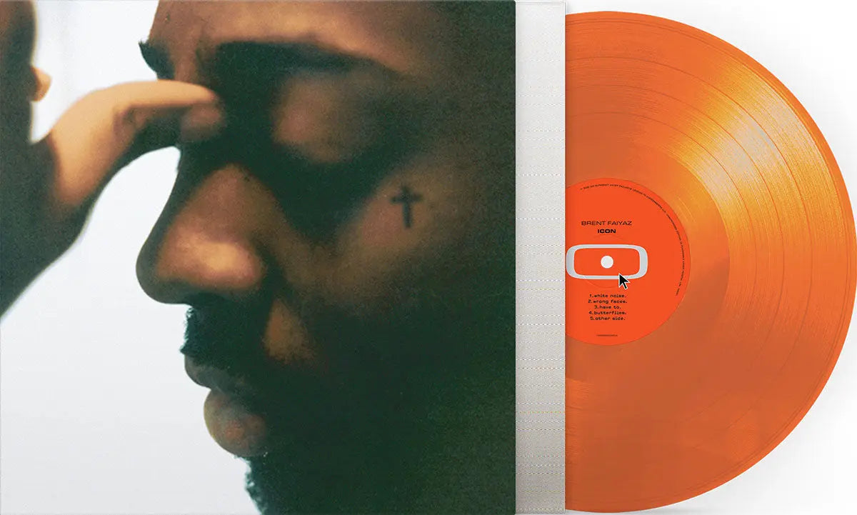 Brent Faiyaz - Icon (2026) (Limited Edition Orange Colour Vinyl LP)