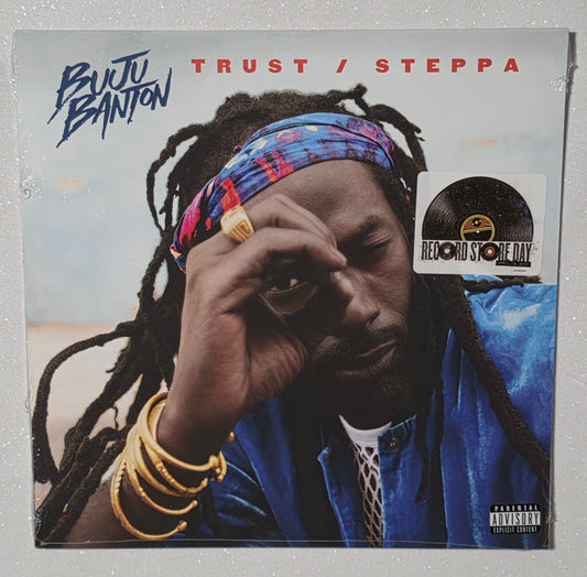 Buju Banton – Trust /Steppa (2020 RSD) (Limited Edition Blue Splash Colour 10" Vinyl Single)
