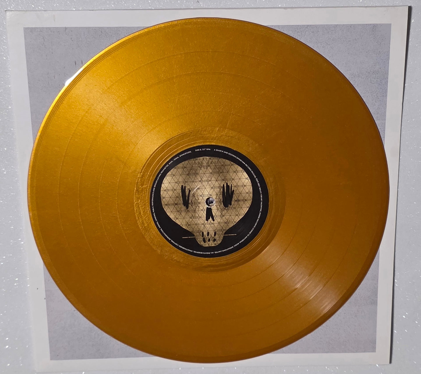 Bullet For My Valentine – Bullet For My Valentine (2021) (Limited Edition Solid Gold Colour VInyl LP with Autographed Card)