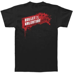 Bullet For My Valentine Red Gun Officially Licensed Adult Unisex T-shirt