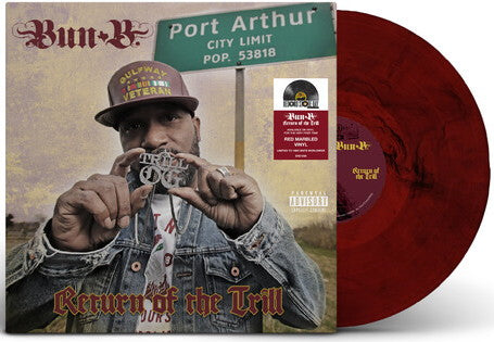 Bun B – Return of the Trill (2025 RSD) (Limited Edition Red Marbled Colour Vinyl LP)