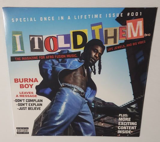Burna Boy – I Told Them... (2023) (Vinyl LP)