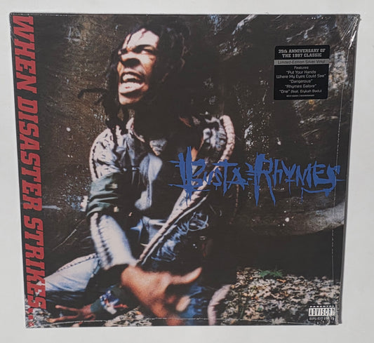 Busta Rhymes – When Disaster Strikes...: 25th Anniversary Edition (2022) (Limited Edition Silver Colour Vinyl LP)