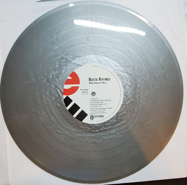 Busta Rhymes – When Disaster Strikes...: 25th Anniversary Edition (2022) (Limited Edition Silver Colour Vinyl LP)
