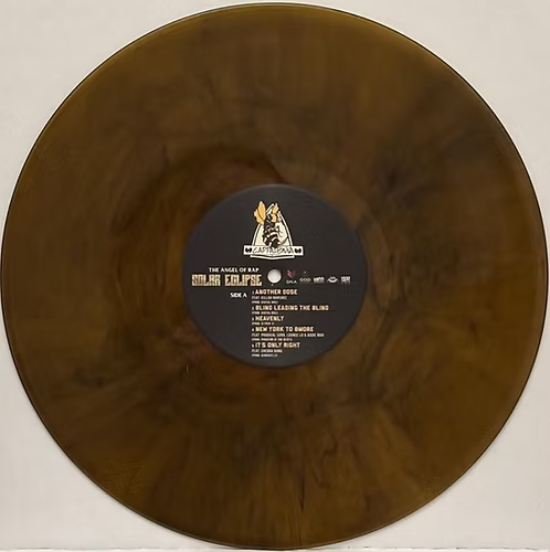 Cappadonna – The Angel Of Rap, Solar Eclipse (2025) (Limited Edition Orange with Black Swirl Colour Vinyl LP)