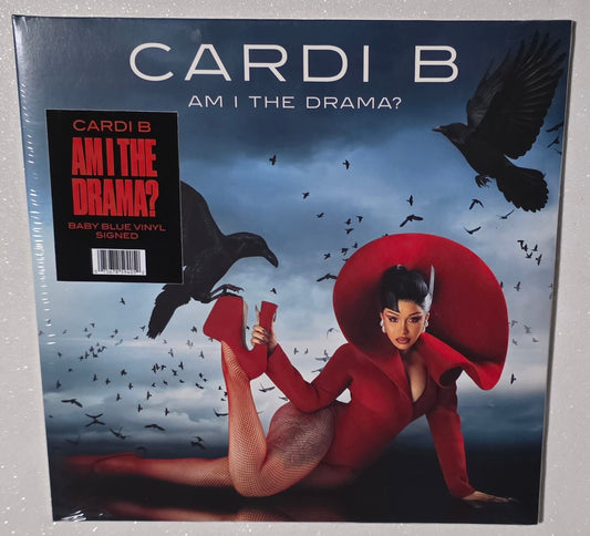 Cardi B - Am I The Drama? (2025) (Limited Edition Autographed Blue Colour Vinyl LP)