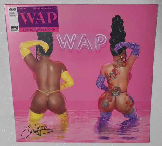 Cardi B Feat. Megan Thee Stallion – WAP (2020) (Limited Edition Purple Colour 12" Vinyl Single)