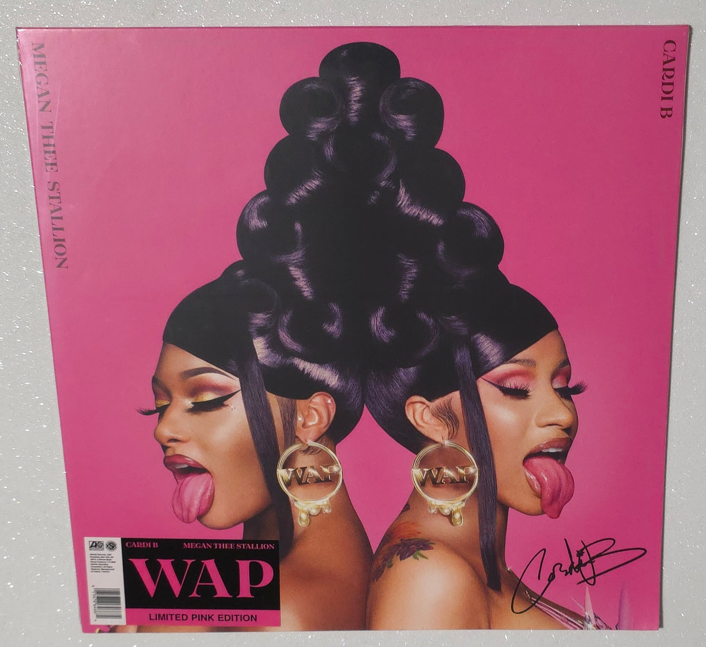 Cardi B Feat. Megan Thee Stallion – WAP (2020) (Limited Edition Pink Colour 12" Vinyl Single)