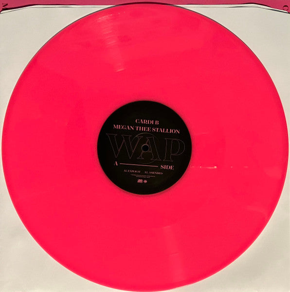 Cardi B Feat. Megan Thee Stallion – WAP (2020) (Limited Edition Pink Colour 12" Vinyl Single)