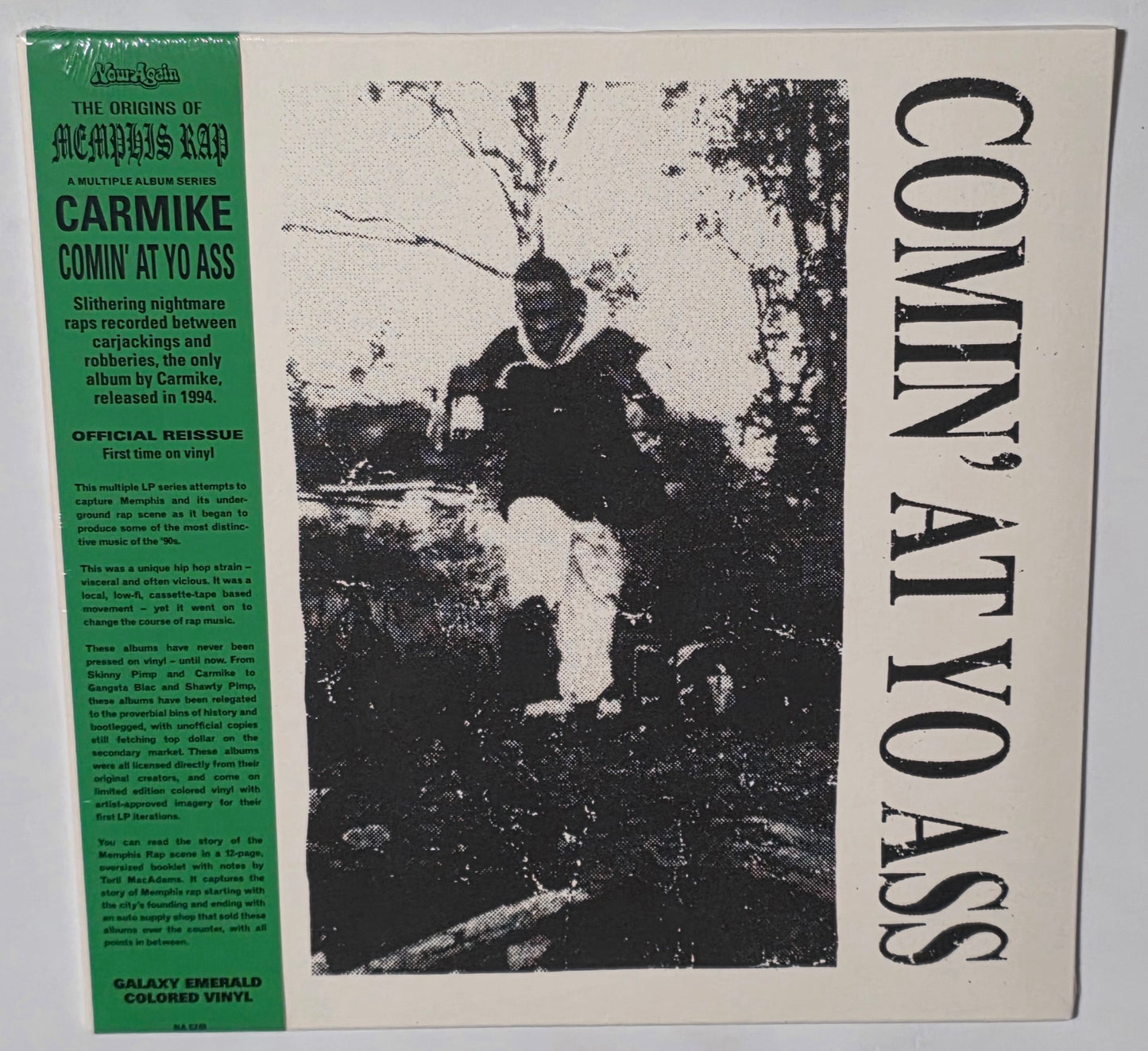Carmike - Comin' At Yo Ass (2025 Reissue) (Limited Edition Emerald Galaxy Colour Vinyl LP)