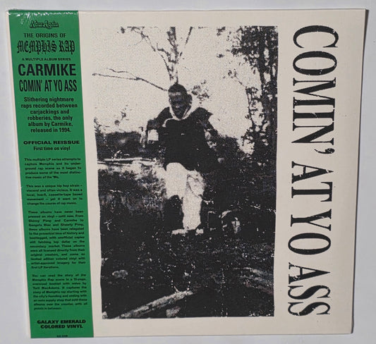Carmike - Comin' At Yo Ass (2025 Reissue) (Limited Edition Emerald Galaxy Colour Vinyl LP)