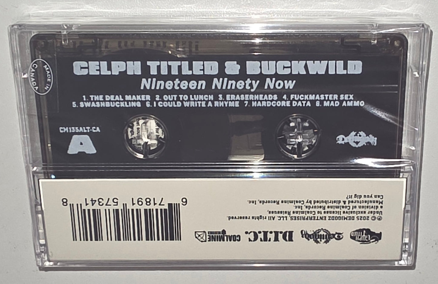 Celph Titled & Buckwild – Nineteen Ninety Now ('94 The Source Cover) (2025 Reissue) (Limited Edition Cassette Tape)