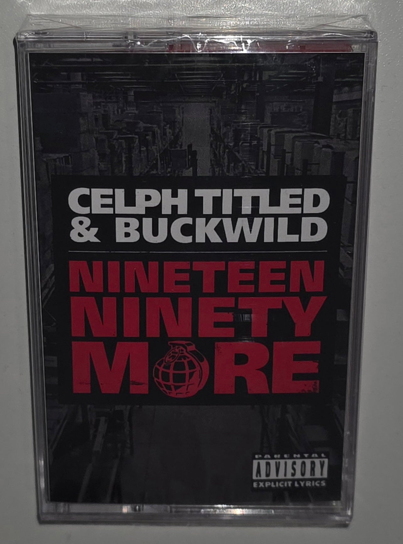 Celph Titled & Buckwild – Nineteen Ninety More (2025 Reissue) (Limited Edition Cassette Tape)