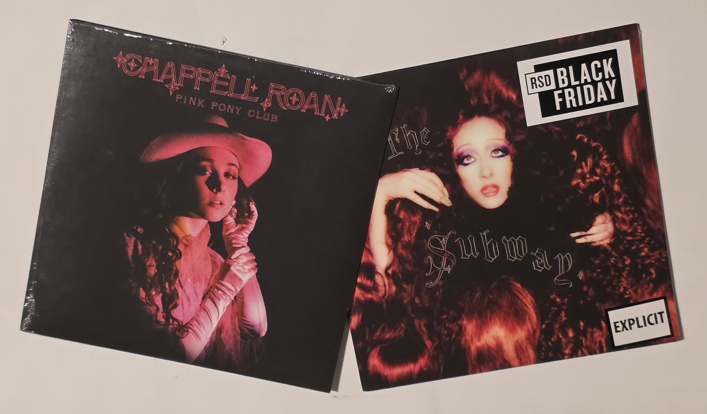 Chappell Roan - Limited Edition 7" Vinyl Lot [THE SUBWAY / THE GIVER + PINK PONY CLUB / NAKED IN MANHATTEN]