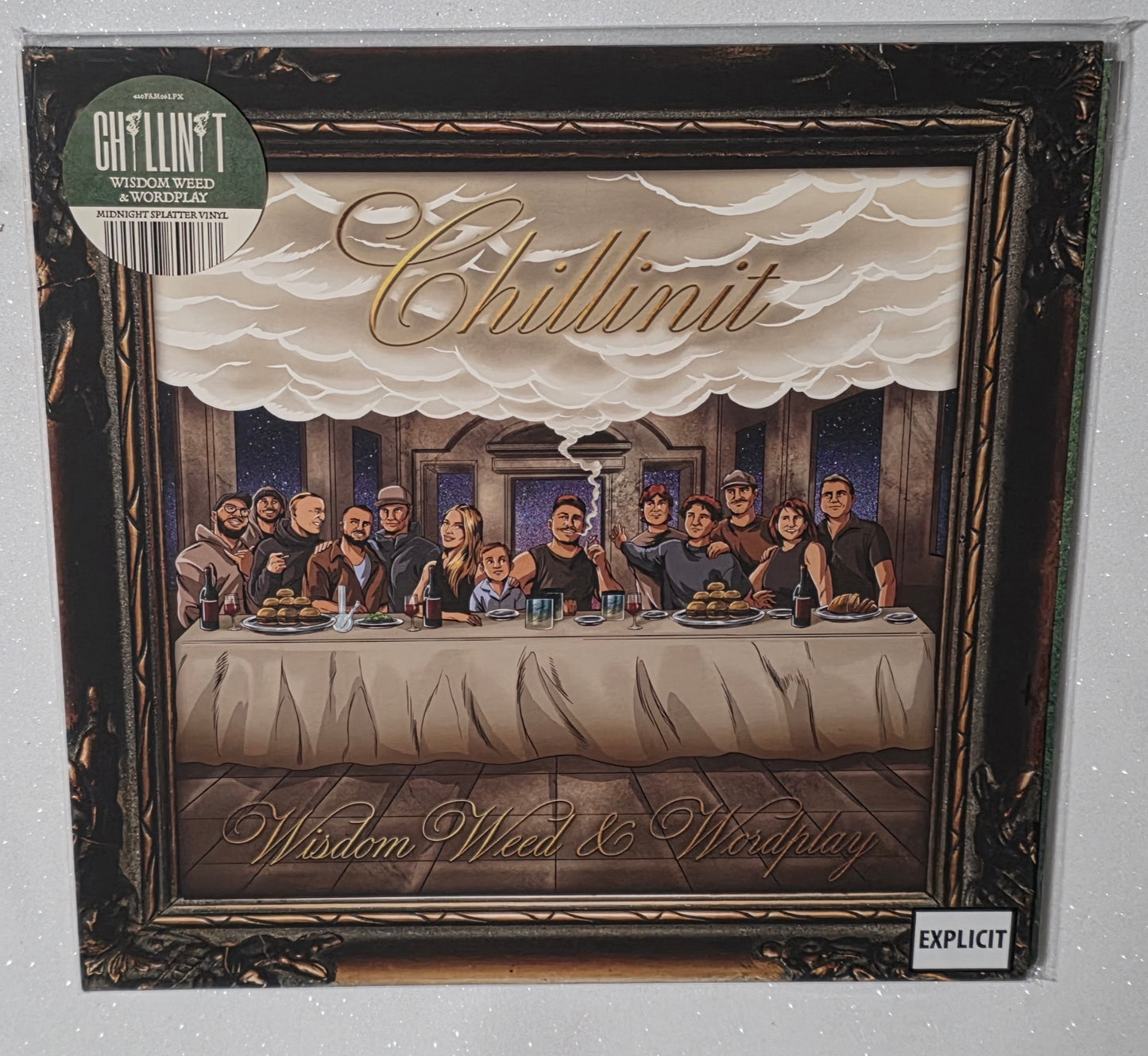 Chillinit - Wisdom Weed & Wordplay (2026) (Limited Edition Midnight Splatter Colour Vinyl LP)