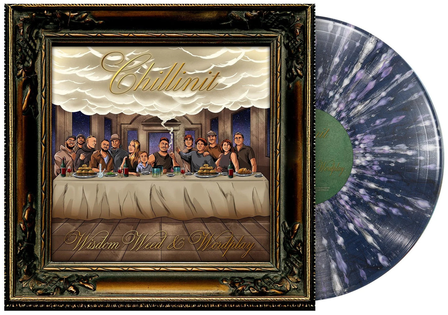 Chillinit - Wisdom Weed & Wordplay (2026) (Limited Edition Midnight Splatter Colour Vinyl LP)