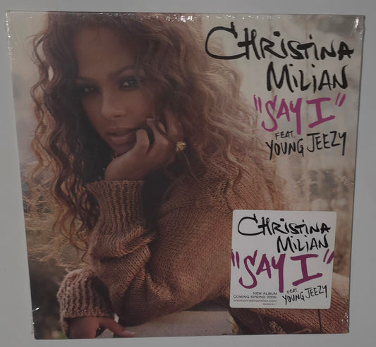 Christina Milian Featuring Young Jeezy – Say I (2006) (12" Vinyl Single)