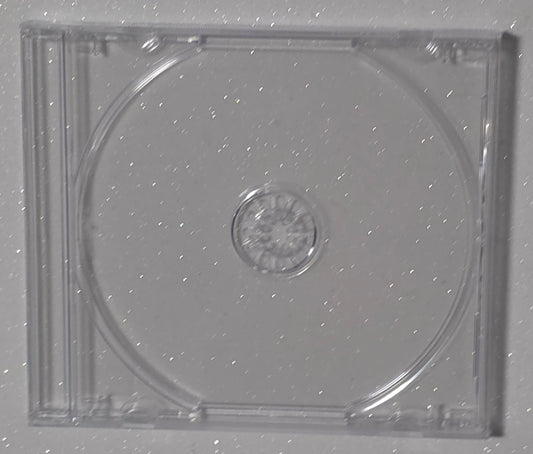 10.2mm Single Jewel CD Case (Clear Tray)