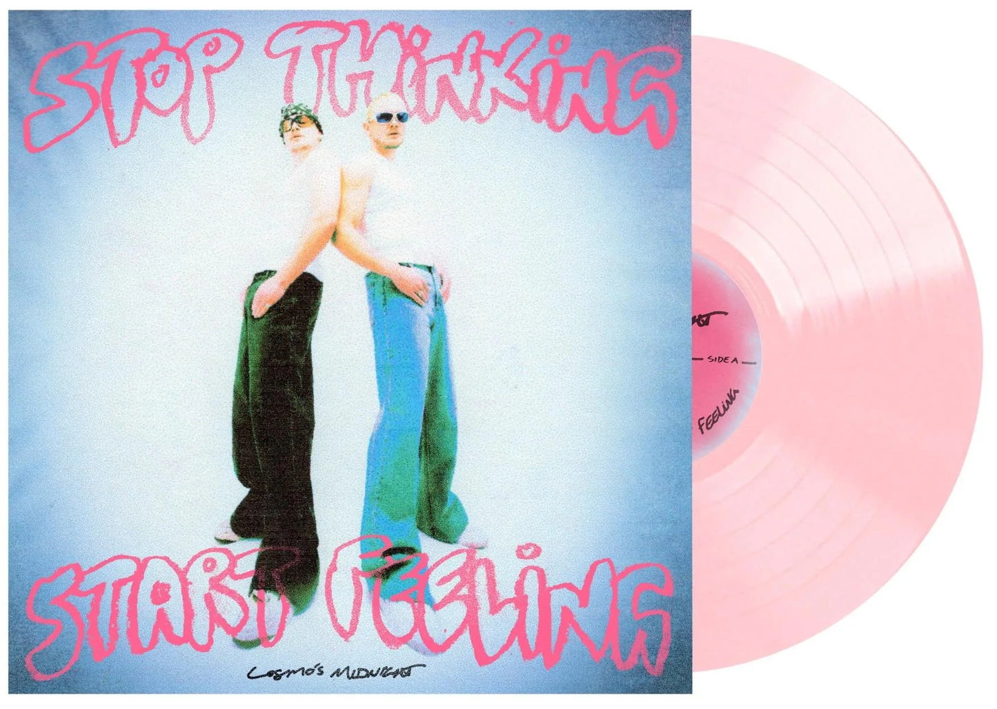 Cosmo's Midnight – Stop Thinking Start Feeling (2024) (Limited Edition Powder Pink Colour Vinyl LP)