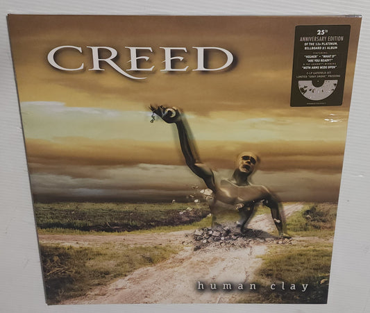 Creed – Human Clay: 25th Anniversary (2024) (Limited Edition Grey Smoke Colour Vinyl LP)