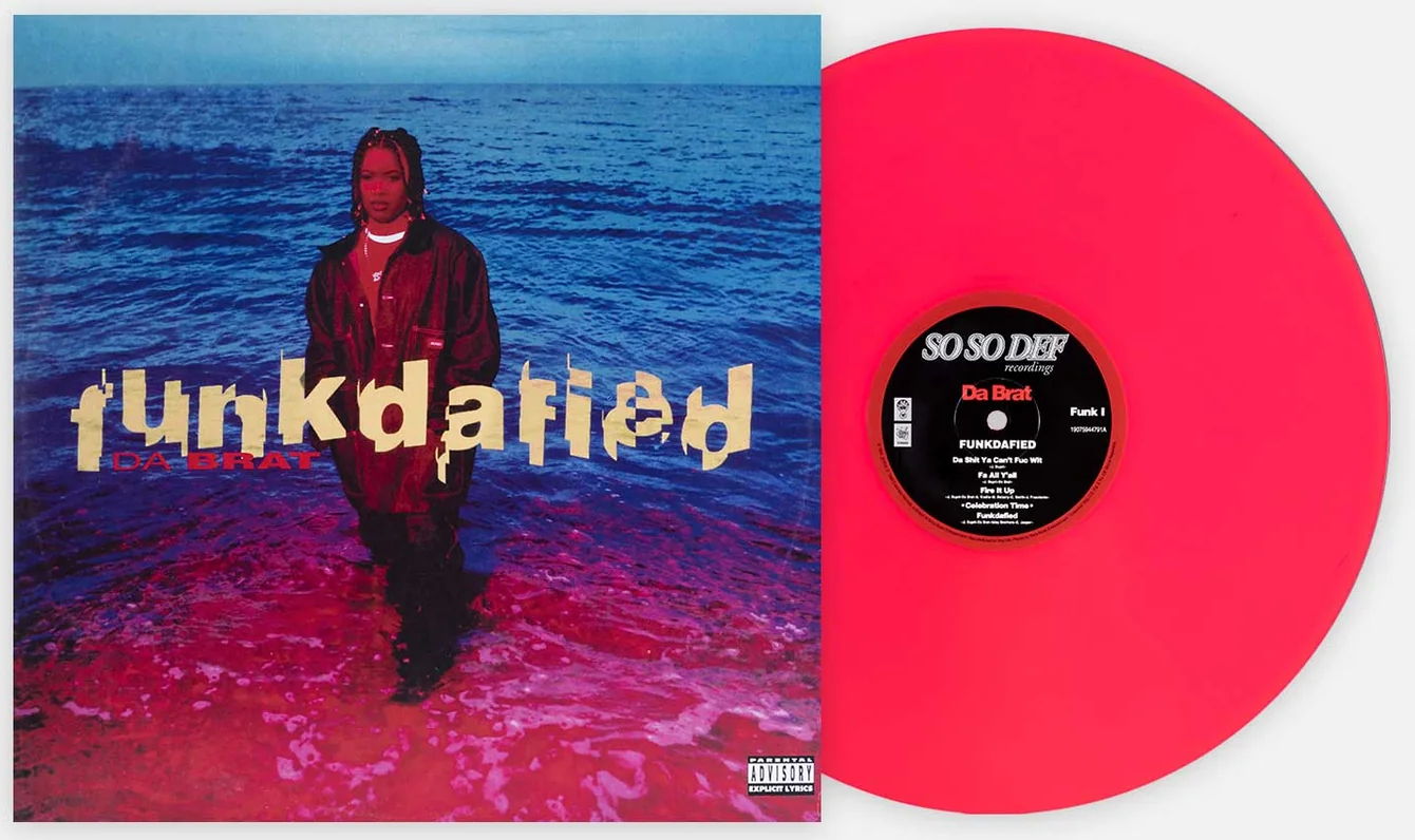 Da Brat - Funkdafied (2019 Reissue) (Limited Edition Neon Red Colour Vinyl LP)