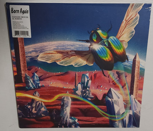 Danger Mouse & Jemini - Born Again (2024) (Indie Exclusive Pacific Blue Coloured Vinyl LP)