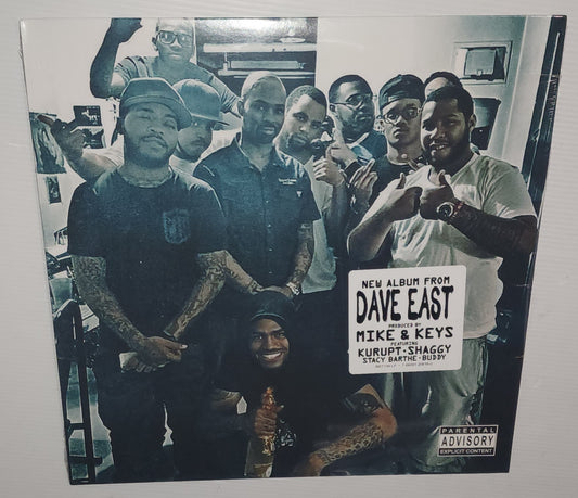Dave East - Apt 6E (2024) (Limited Edition Clear Teal Colour Vinyl LP)