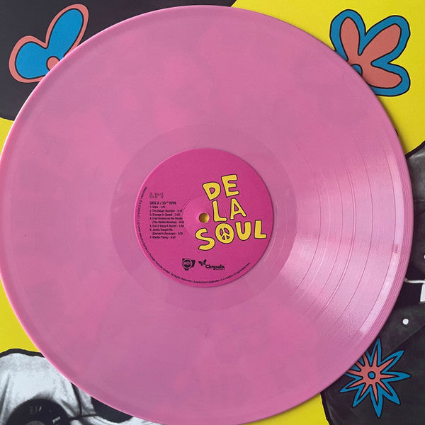 De La Soul – 3 Feet High And Rising (2023 Reissue) (Limited Edition Magenta Colour Vinyl LP)