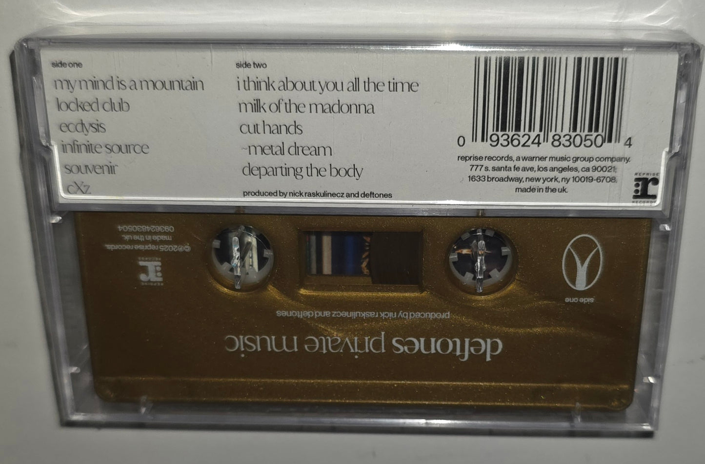 Deftones - Private Music (2025) (Limited Edition Cassette Tape)