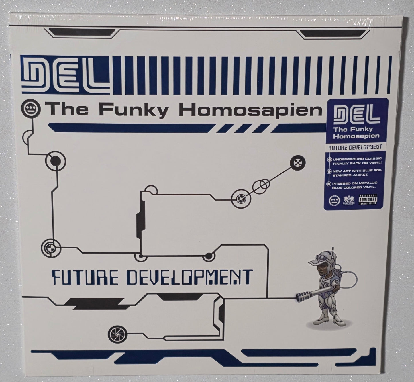 Del the Funky Homosapien - Future Development (2026 Reissue) (Limited Edition Royal Blue Colour Vinyl LP)