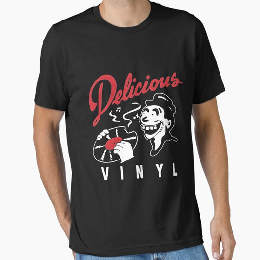 Delicious Vinyl Logo Adult Unisex T-Shirt