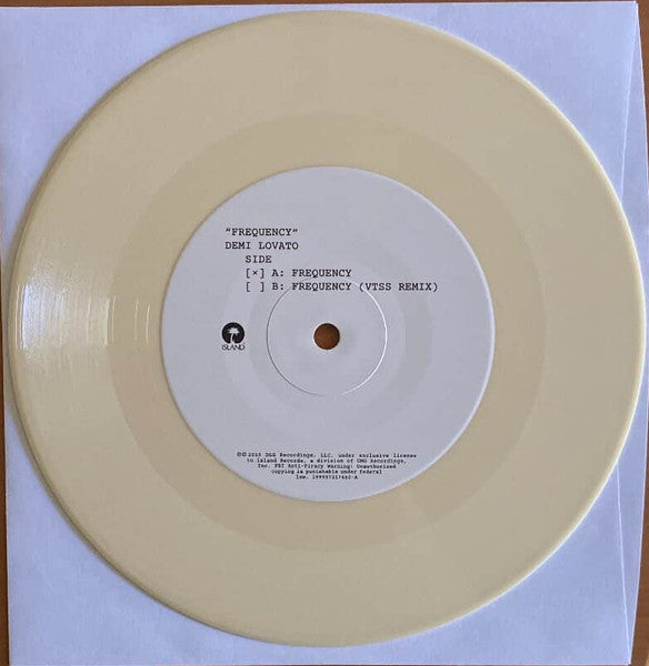 Demi Lovato – Frequency (2026 RSD) (Limited Edition Buttermilk Colour 7" Vinyl Single)